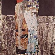 Gustav Klimt Die drei Lebensalter der Frau Spain oil painting artist